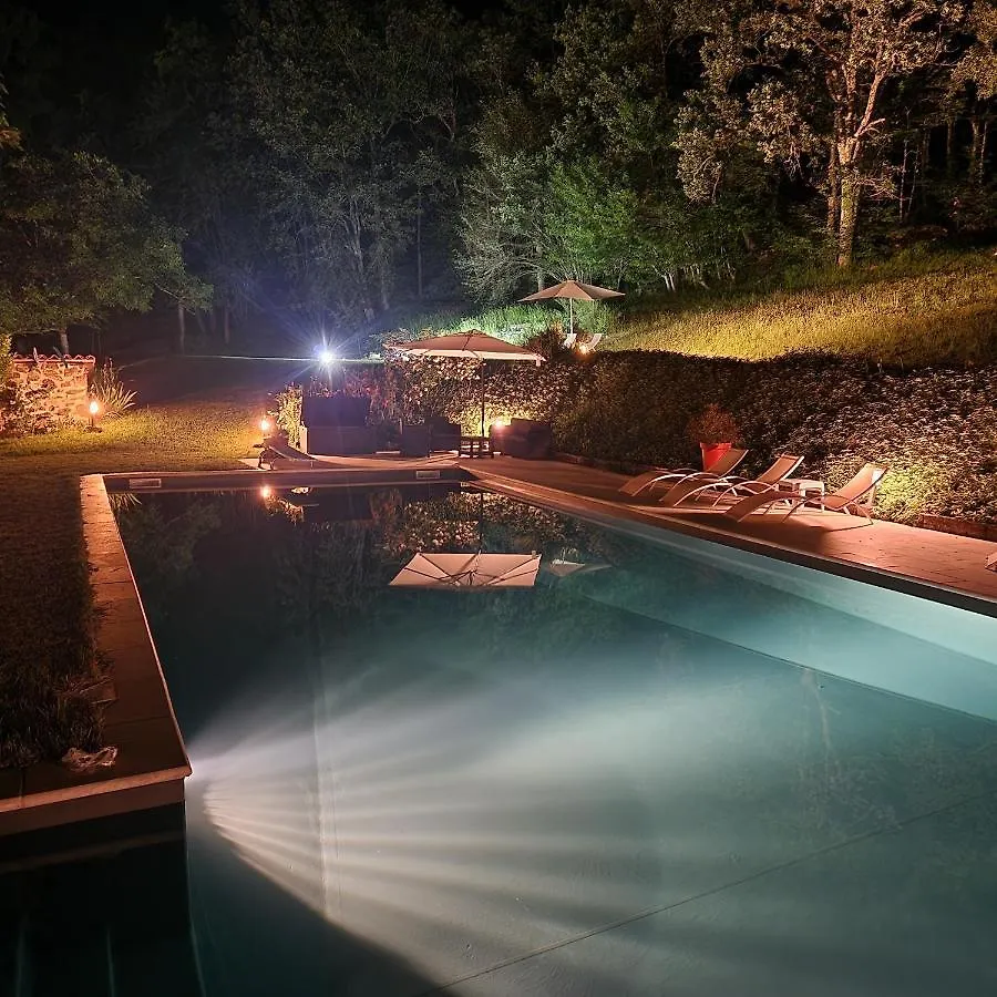 Villa La Cayrouse Piscine Tennis Boulodrome Le Bouyssou France